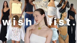 The ULTIMATE fashion wishlist for spring and summer 2023
