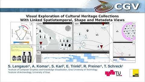 Visual Exploration of Cultural Heritage Collections @ VMV 2020 (Spotlight)