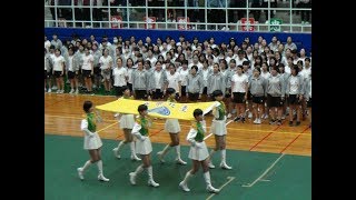 1071212北一女115校慶高三進場+會旗進場new