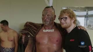 Video thumbnail of "Ed Sheeran pōwhiri in New Zealand"