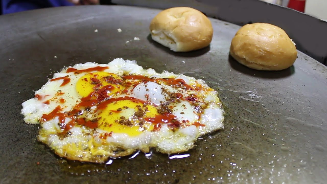 BEST EGG HALF FRY & OMELETTE | Egg Street Food in India | Street Food Unlimited