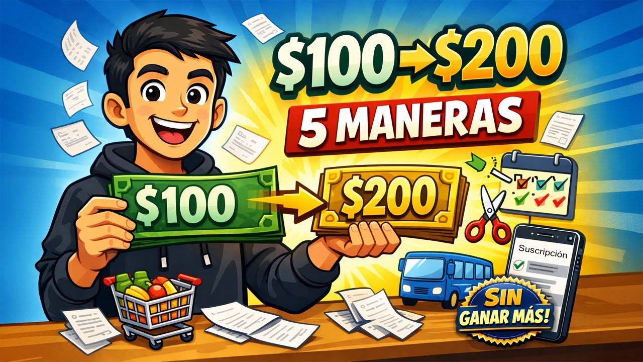 5 maneras de hacer rendir $100 como si fueran $200 💸 AHORRO INTELIGENTE sin ganar más