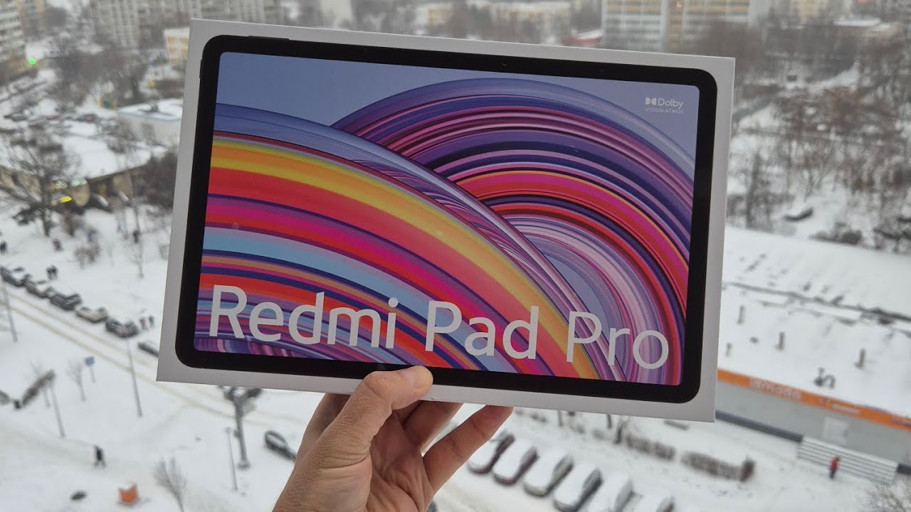 Xiaomi Redmi Pad Pro 6/128 tablet. Unboxing. - YouTube