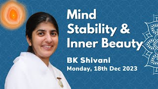 Mind Stability & Inner Beauty, Bk shivani | COEP | 18 Dec 2023