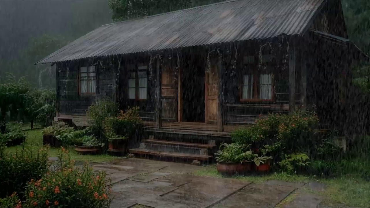 Soft rain ambience quieting mental restlessness and helping your mind rest deeply