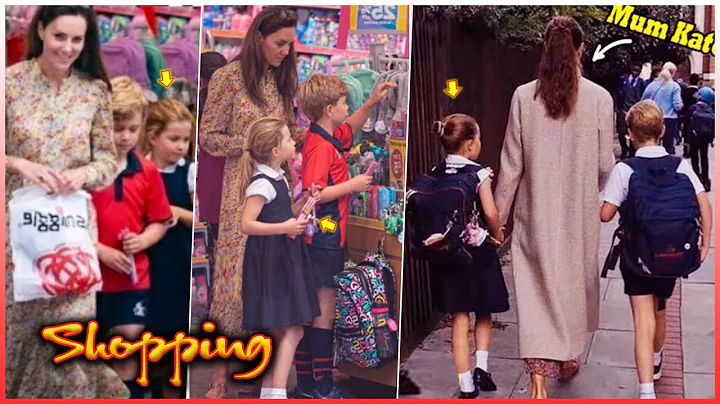 Princess Catherine SPOTTED SHOPPING With George An...