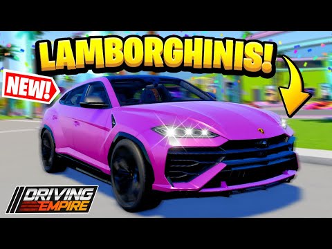 New FREE Lamborghini In Driving Empire!