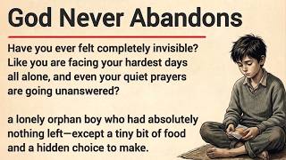 God Never Abandons | Graded Reader🔥| Learn English Through Story Motivation | Listening Practice ✅️ screenshot 5