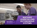 Machine Learning and Autonomous Systems Program