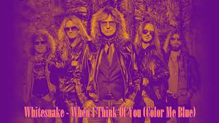 Whitesnake - When I Think Of You (Color Me Blue)