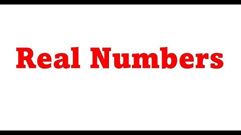 Model Subject Questions for RGUKT CET 2021 | Subject- Mathematics | Realnumbers