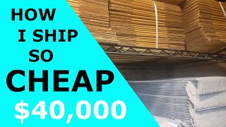 How I Ship So CHEAP! - The Cheapest Way To Ship Etsy, eBay and Amazon Items