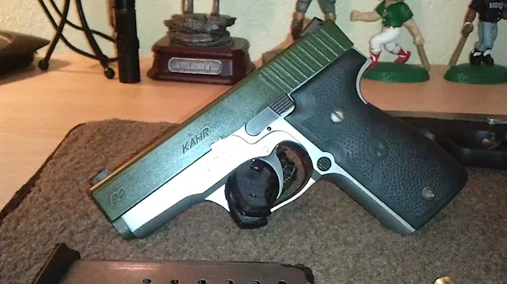 GREEN WITH ENVY! KAHR E9 DISCONTINUED STEEL FRAME 9MM REVIEW