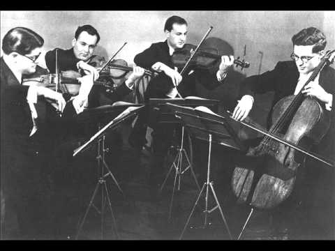 Amadeus Quartet plays Mozart String Quartet No.23, KV 590 'Prussian No.3'