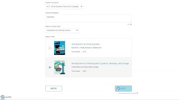 SAGE Vantage: Create a Course