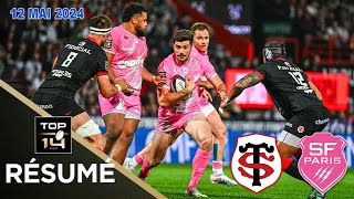 TOP 14 : Résumé partie Stade Toulousain vs Stade Français Paris : J23 - Saison 2023/2024