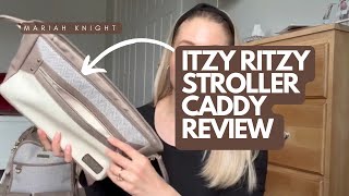 Itzy Ritzy Stroller Caddy - Great For Stroller Walks Resimi