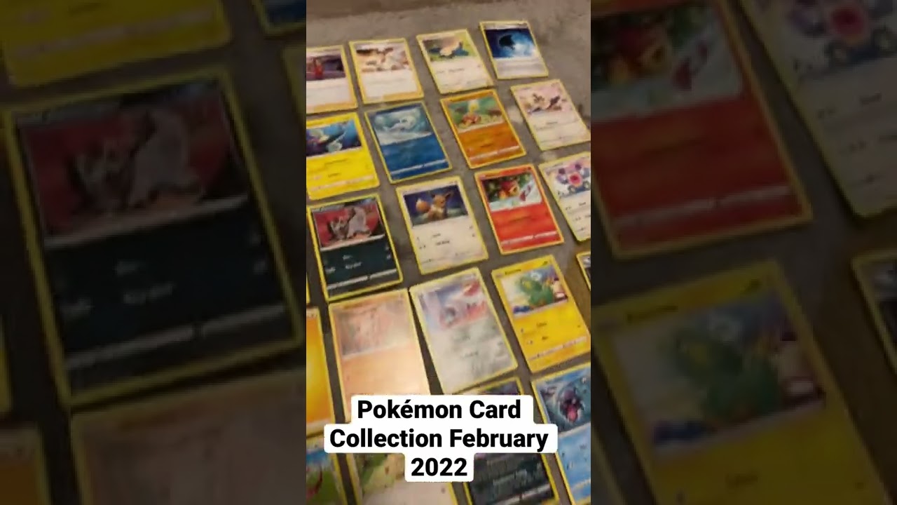 Pokémon Card Collection February 2022