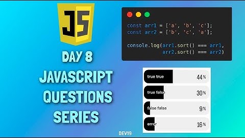 JavaScript Questions Series -8 | #javascript #coding #mcq #snippets #code #js #viral #683 #projects