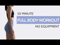 FULL BODY WORKOUT | Beeps Only | 15 Minute At Home Workout | No Equipment