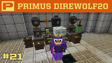 Primus Direwolf20 1.7 - Automated Alumentum Production - 021