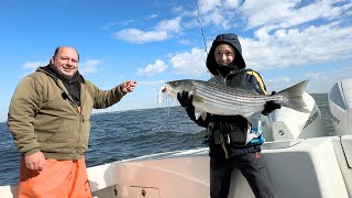 Spring Striped Bass Fishing - Raritan Bay