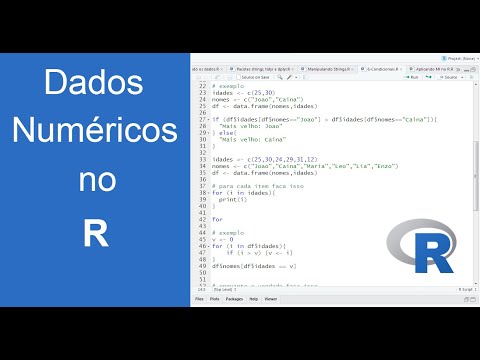 Dados numéricos na linguagem R (Curso para iniciantes - Aula 6)