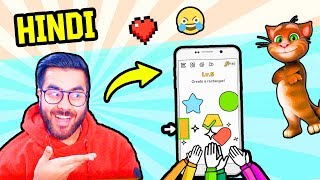 FUNNY MOBILE GAMES... 😂😍 | BrainOut, My Talking Tom & more... | Hitesh KS screenshot 1