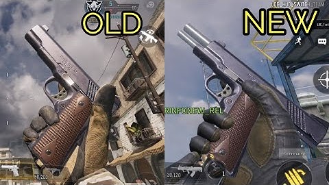 Realistic Weapon Animation changes for J358 & MW11 in COD Mobile | Call of Duty Mobile OLD vs New