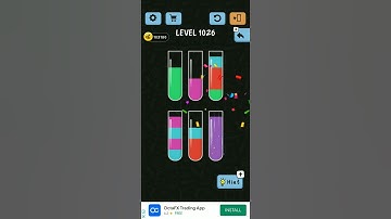 Water Color Sort Level 1026