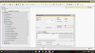 Inventory Transfer in SAP Business One