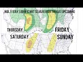 Two high impact storm systems to bring significant severe risk large hail  tornadoes likely