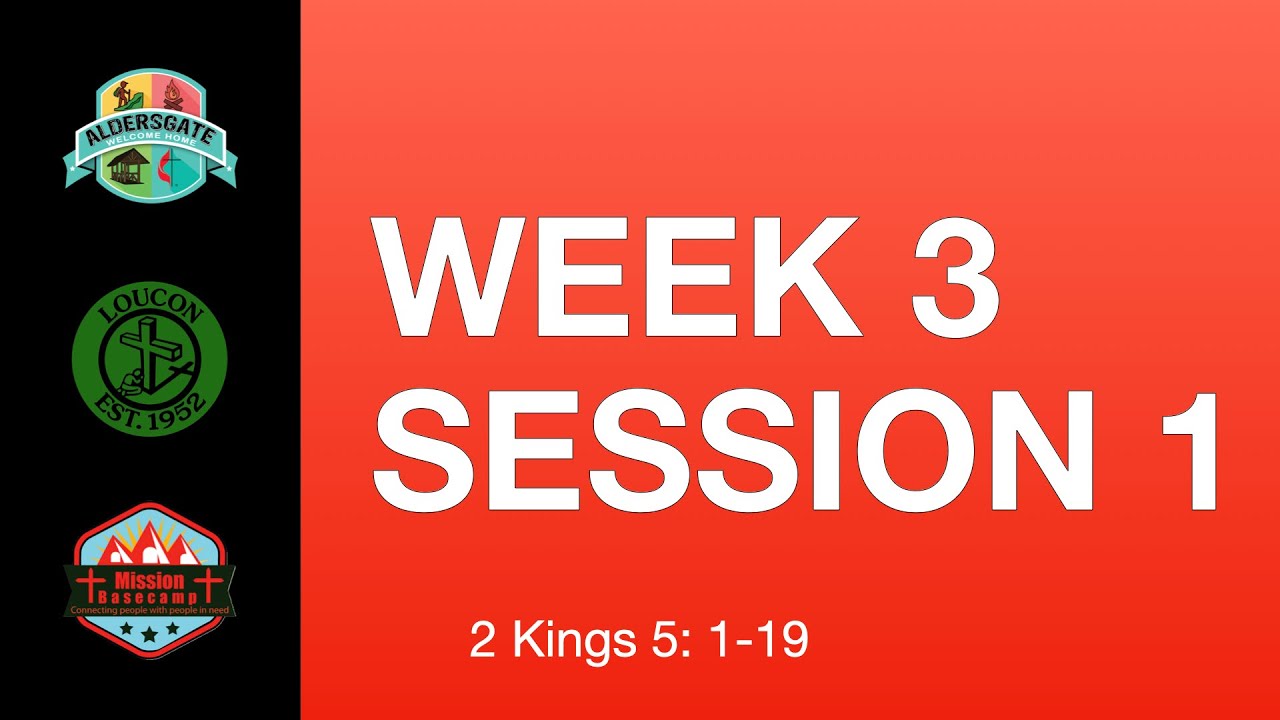 Camp Where You Are Week 3 Session 1 - YouTube