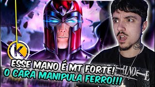 (ELE É FORTE DMS) REAGINDO ao Magneto (Marvel Comics) - Coração de Ferro | Okabe | REACT // NaiReact