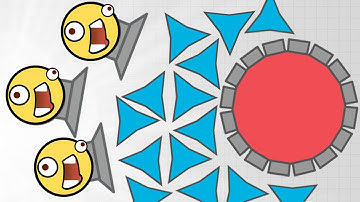 BEST TANK FOR DESTROYING MOTHERSHIPS!! - Diep.io New Tank Update - Max Mega Trapper Vs Mothership!