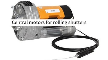 Rolling Shutter Central Motor Installation | Easy & Simple Guide for Technicians
