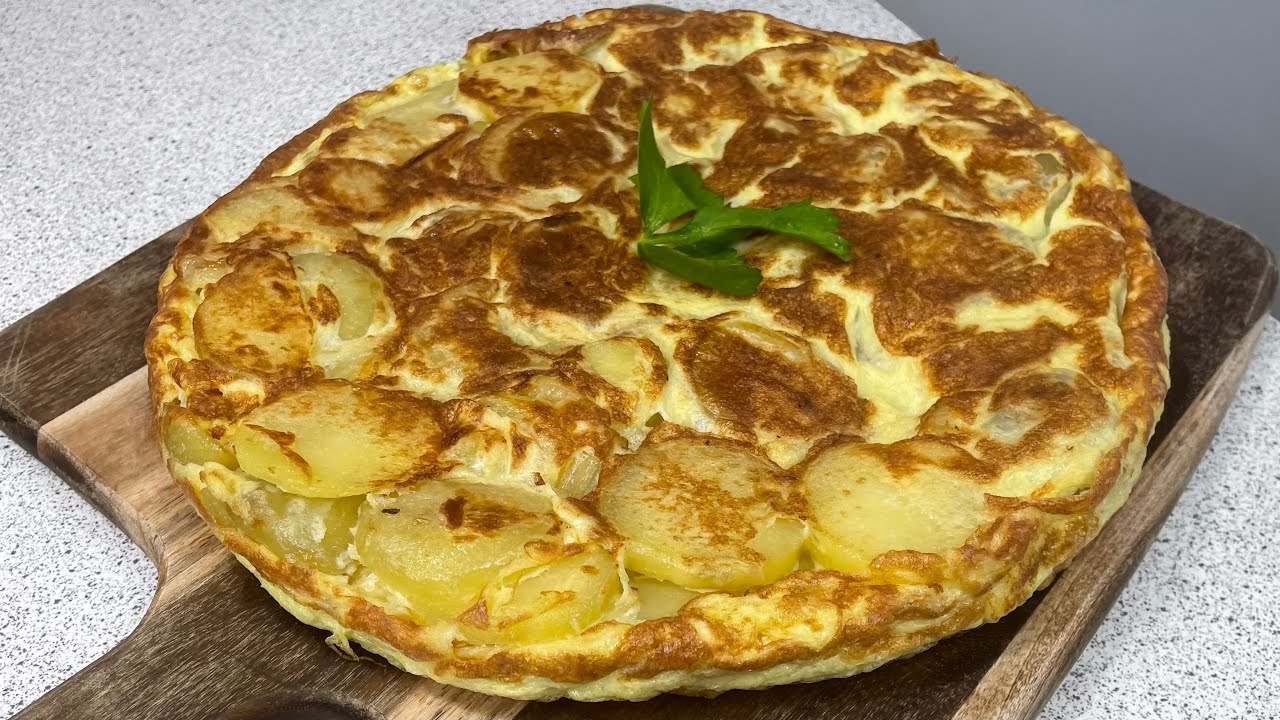 L’AUTHENTIQUE TORTILLA ESPAGNOL 🇪🇸 Simple, Rapide et économique 🍳