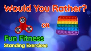 Would You Rather? WORKOUT - At Home Family Fun Fitness Activity - Physical Education - Brain Break screenshot 5