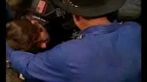 Wreck of PBR's Cory Rasch vs Copperhead Slinger fr...