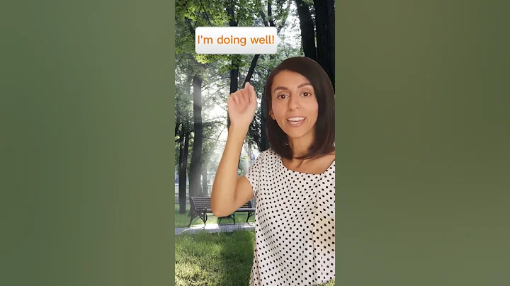 ✨Common answers to "How are you doing?"✨