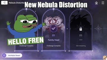 New Nebula Distortion fren; how does it compare to the Crab and his balls? - Chaos Zero Nightmare