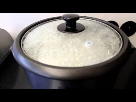 How To Make Rice Using The Black And Decker Rice Cooker 