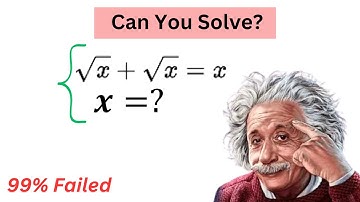 Nice Algebra Square Root Simplification Problem | Only genius get this right