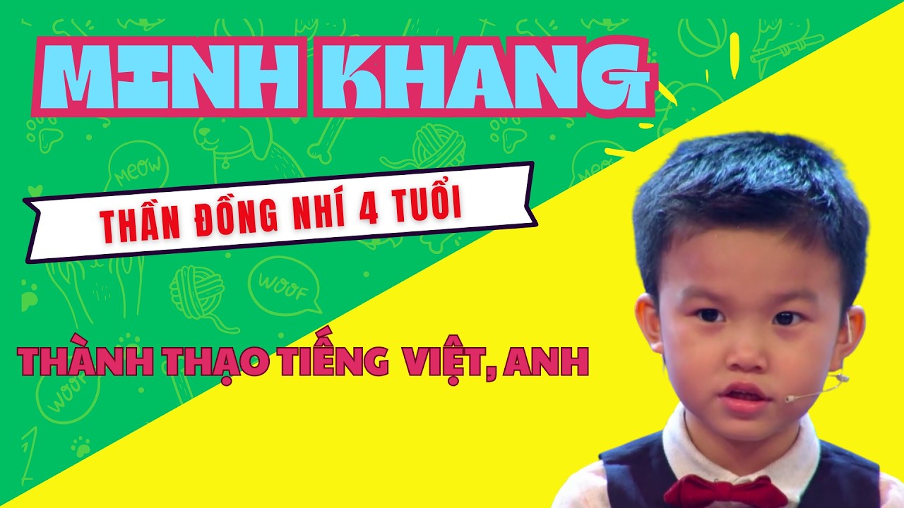 Trấn Thành ngạc nhiên thán phục trước thần đồng nhí 4 tuổi đã thành thạo tiếng Việt, tiếng Anh