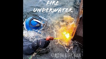 Underwater Torch Cutting Steel