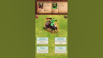 Richard the Lionheart vs Saladin | Britons vs Saracens | AoE2 #Shorts