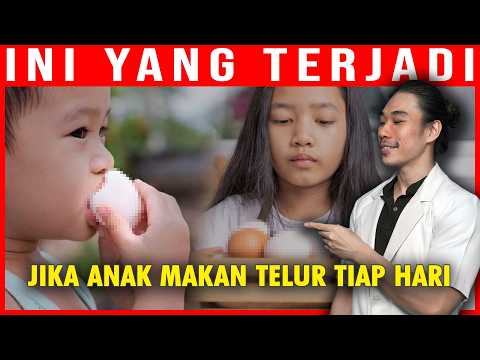 Balita Makan Telur Asin