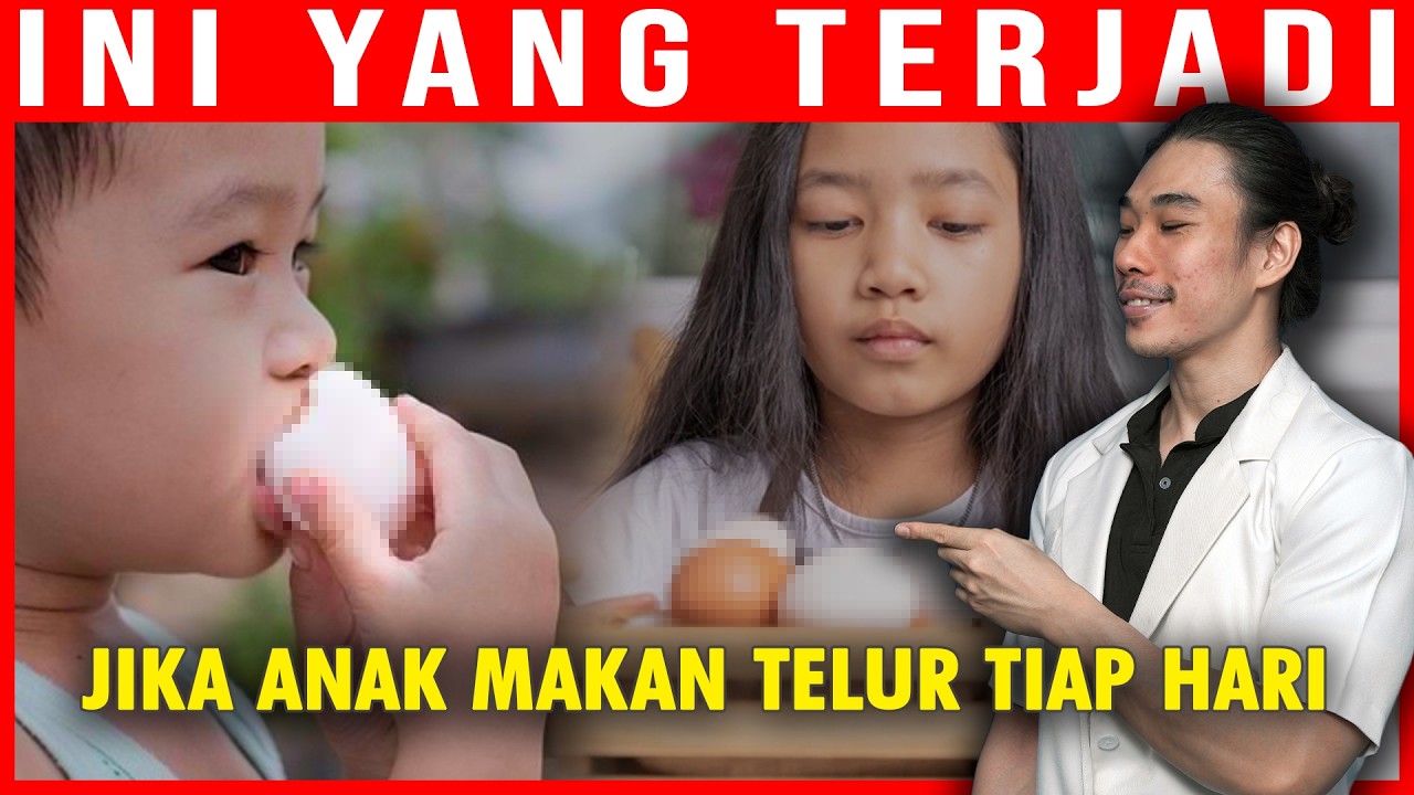 Ini Yang Terjadi Kalau Anak Makan 2 Butir Telur Tiap Hari