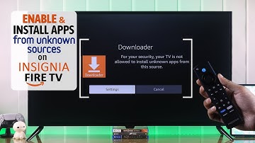 Insignia Fire TV: How To Allow Apps From Unknown Sources! [Enable]