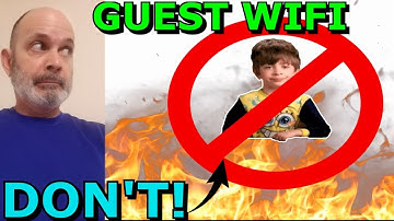 Guest WIFI Network Explained You Should Be Using It!